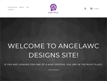 Tablet Screenshot of angelawcdesigns.com